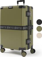 2dekans | ONYX Check-in Koffer 65L - TSA slot - Olive groen, Sieraden, Tassen en Uiterlijk, Koffers, Ophalen of Verzenden, Gebruikt