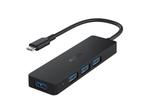 Veiling - AUKEY USB C Hub Ultra Slim met 4 USB 3.0 Data Port, Computers en Software, Nieuw