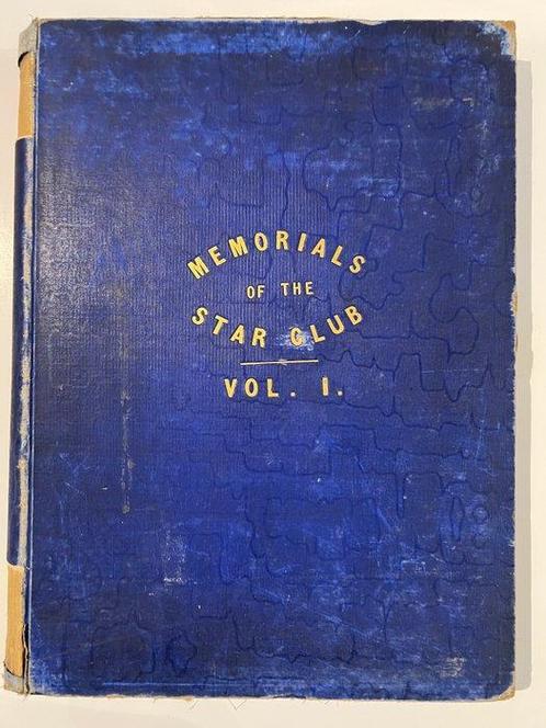 Benjemin Oliveira - Memorials of the Star club. Vol. 1 -, Antiek en Kunst, Antiek | Boeken en Bijbels