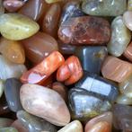 Pastel Maanstenen - Gepolijste stenen - Kavel- 1 kg, Verzamelen, Mineralen en Fossielen