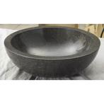 Waskom Imso Lavabo Tondo Levigato Nero Marmer 45x15cm, Doe-het-zelf en Verbouw, Sanitair, Ophalen of Verzenden, Nieuw, Overige typen