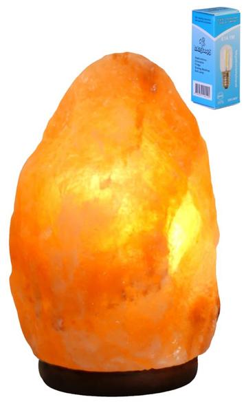 Zoutlamp 1-2kg met LEDLAMP - Himalaya Zout 100% Natuurlij... beschikbaar voor biedingen