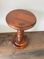 Bijzettafel - Plantentafel robuust eik met bewerking - Eik -
