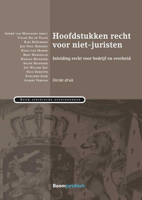 Hoofdstukken recht voor niet-juristen / Boom Juridische, Boeken, Wetenschap, Gelezen, Verzenden