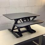 Tweedehands zit-sta module met toetsenbord houder, (bxd), Ophalen of Verzenden, Gebruikt, Bureau