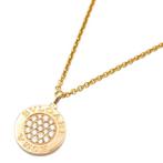 Bvlgari - Halsketting - 18 karaat Roségoud Onyx - Diamant, Nieuw