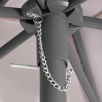 2dekans | VONROC Premium Stokparasol Torbole Ø200cm - Incl., Doe-het-zelf en Verbouw, Ophalen of Verzenden, Zo goed als nieuw