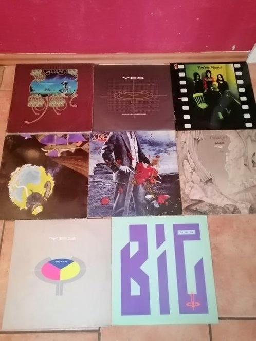 Yes - 7 LP + 1 Maxi - Diverse titels - Vinylplaat - 1970, Cd's en Dvd's, Vinyl Singles