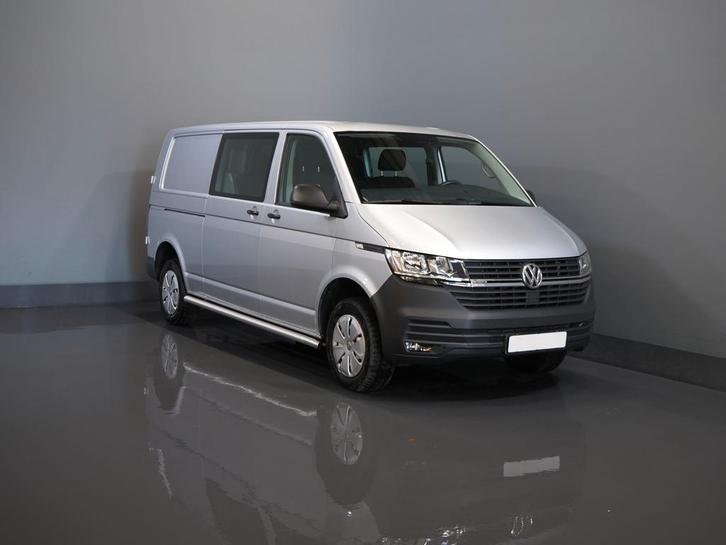 Volkswagen Transporter T6.1 2.0 TDI 150 pk L2 DC Dubbel Cabi, Auto's, Bestelauto's, Onderhoudsboekje, Lease, Handgeschakeld, Overige kleuren