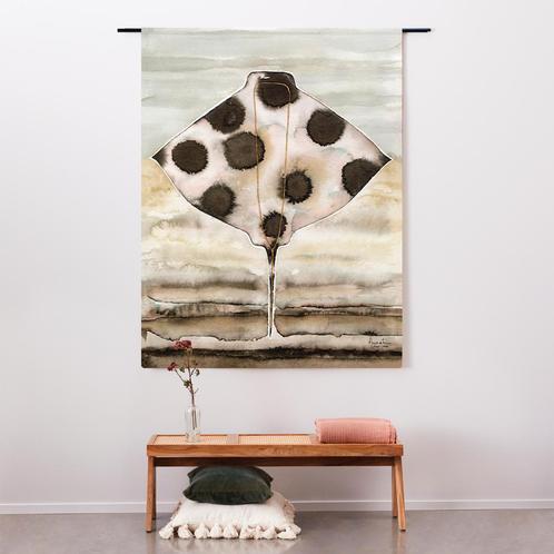 *WOONWINKEL* Urban Cotton Eagle Ray Wandkleed Large, Huis en Inrichting, Woonaccessoires | Overige, Nieuw, Verzenden