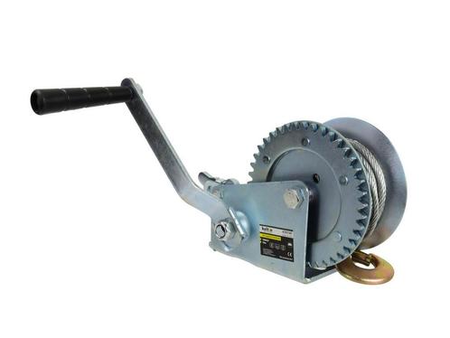 Handlier 545 Kg - 10 Meter Staalkabel - Boottrailer Lier - K, Doe-het-zelf en Verbouw, Overige Doe-het-zelf en Verbouw, Nieuw