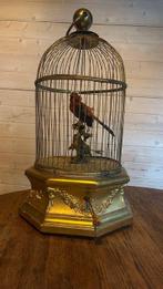 Automaton van een vogel in vogelkastje - 1900-1910 -