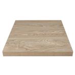 Vierkant tafelblad Antique Natural | 70 cm, Verzenden, Nieuw in verpakking