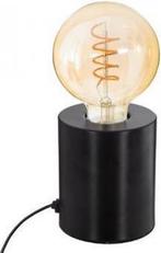 Design Tafellamp Zwart - Diameter 9 x hoogte 10,5 cm -, Antiek en Kunst, Verzenden