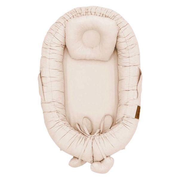 Mordesign Sand Babynest met Kussen, Kinderen en Baby's, Kinderkamer | Beddengoed, Nieuw, Verzenden