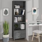 vidaXL buffetkast HAMAR 60x35x180 cm massief grenenhout, Verzenden, Nieuw, 50 tot 100 cm, Minder dan 100 cm