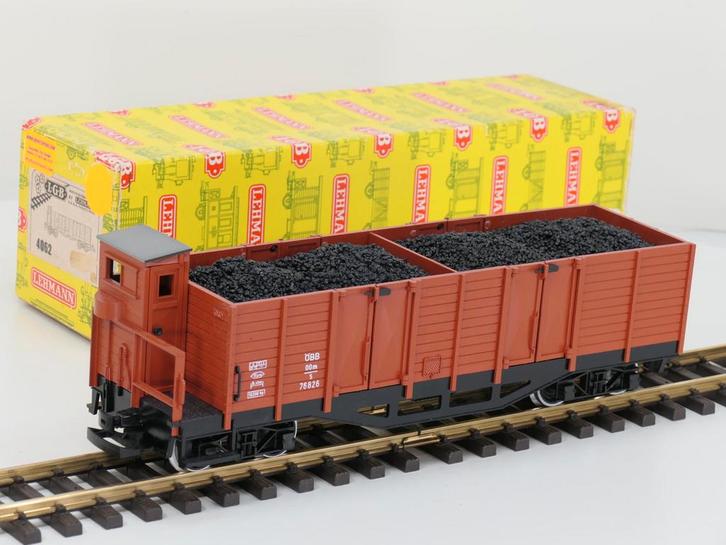 LGB 4062 B Hochbordwagen ÖBB OOm/s 76826, Metallrader, Au.., Hobby en Vrije tijd, Modeltreinen | Overige schalen, Overige typen