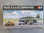 Tamiya 25215 Me 262 A-2a w/Kettenkraftrad 1:48, Hobby en Vrije tijd, Modelbouw | Vliegtuigen en Helikopters, Nieuw, Verzenden
