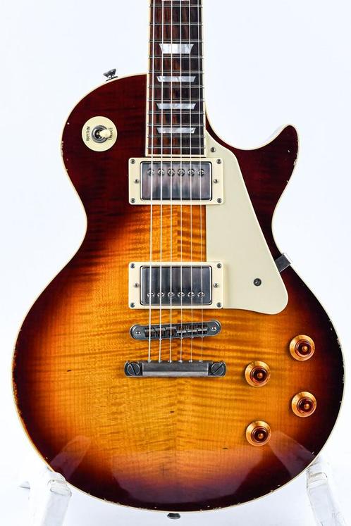 Maybach Lester 59 Aged Ice Tea Faded Sunburst 2024, Muziek en Instrumenten, Snaarinstrumenten | Gitaren | Elektrisch, Gebruikt