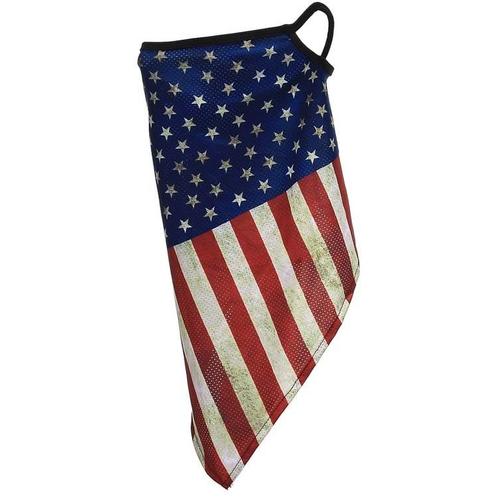 Gezichtsbedekking sjaal - Amerikaanse vlag Vintage NIEUW, Diversen, Verpleegmiddelen, Nieuw, Ophalen of Verzenden