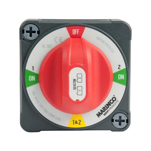 Marinco BEP Pro Installer Accukeuze Schakelaar Opbouw, Watersport en Boten, Navigatiemiddelen en Scheepselektronica, Nieuw, Ophalen of Verzenden