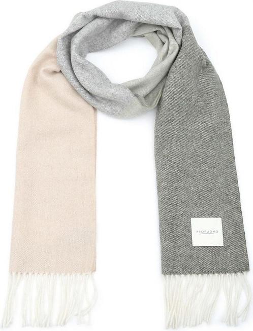 Profuomo Sjaal Lamswol Groen Beige maat one size Heren, Kleding | Heren, Mutsen, Sjaals en Handschoenen, Nieuw, Verzenden