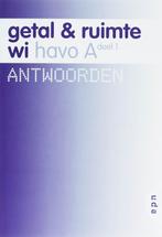 Getal en Ruimte Havo A 1 Antwoorden 9789011098640, Boeken, Schoolboeken, Verzenden, Gelezen