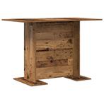 Eettafel 110x60 cm - Oud Hout - Tweedekansje! 40% eraf!, Huis en Inrichting, Tafels | Eettafels, 100 tot 150 cm, Nieuw, Vier personen