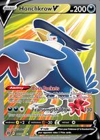 Honchkrow V 161/172 Brilliant Stars, Ophalen of Verzenden, Nieuw, Losse kaart, Foil