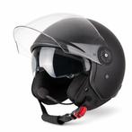 VINZ Paz incl. Bluetooth Headset - Mat Zwart, Verzenden, Nieuw met kaartje, M, Jethelm