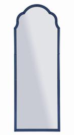 TANGER BLAUWE WANDSPIEGEL CM 55X2X150 ( BINNENSPIEGEL, Huis en Inrichting, Woonaccessoires | Spiegels, Ophalen of Verzenden, Nieuw