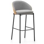 25% Korting |  Kave Home Barkruk, Verzenden, Zo goed als nieuw, Metaal, 90 cm of meer