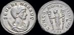 270-275ad Roman Severina silvered antoninianus Concordia..., Verzenden