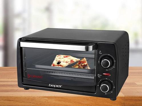 Beper 90.882- Elektrische Oven- Zwart (energieklasse B) 12, Witgoed en Apparatuur, Ovens, Zo goed als nieuw, Ophalen of Verzenden