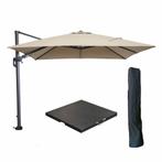 Garden Impressions Hawaii zweefparasol 300x300 cm carbon, Verzenden, Nieuw