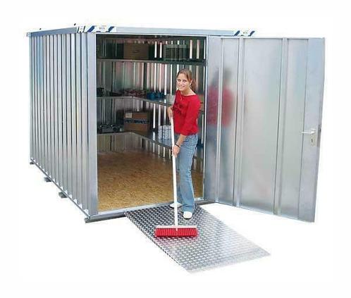Container voor opslag kopen in heel Nederland - opslagunit!, Tuin en Terras, Tuinhuizen, Minder dan 200 cm, Zonder ramen, 250 tot 500 cm
