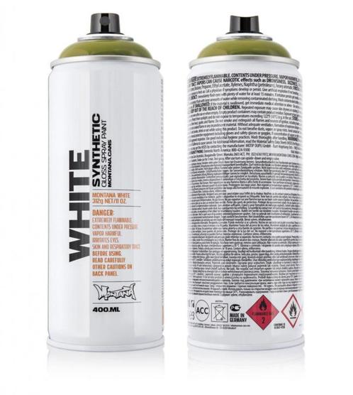 Montana White 1130 Malaria 400 ml, Doe-het-zelf en Verbouw, Verf, Beits en Lak, Nieuw, Ophalen of Verzenden