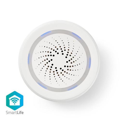 Nedis Wi-Fi smart sirene | Alarm of Gong | 85 dB, Doe-het-zelf en Verbouw, Alarmsystemen, Ophalen of Verzenden