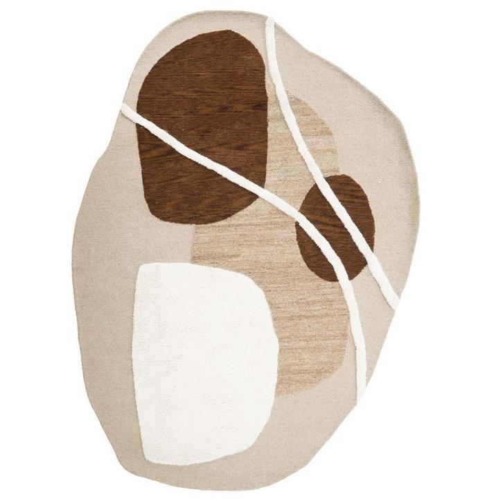 Vloerkleed By-Boo Organi 240x340 cm 240039, Huis en Inrichting, Stoffering | Tapijten en Kleden, 200 cm of meer, 200 cm of meer