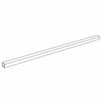 Stabilisatiestang I Am Verlengde Buis Matzwart 125 Cm, Ophalen of Verzenden, Nieuw