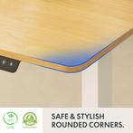 Zit sta bureau - Elektrisch - Verstelbaar - 120 x 60 cm - FQ, Huis en Inrichting, Verzenden, Zo goed als nieuw