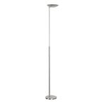 Vloerlamp LED Geneva 185cm Nickel 2700K   30 Watt, Huis en Inrichting, Lampen | Vloerlampen, Ophalen of Verzenden, Nieuw, 150 tot 200 cm