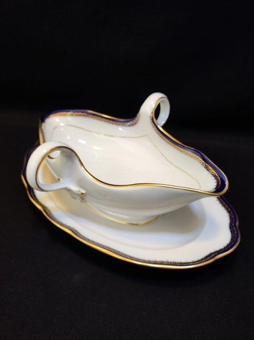 Meissen - Sauskom - A-Kant met vast onderbord/sauskom 25,5, Antiek en Kunst, Antiek | Meubels | Tafels