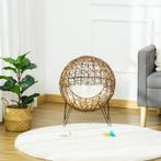 TRUUSK Rotan Kattenmand - Kattengrot met Kussen - Verhoogd D, Dieren en Toebehoren, Verzenden, Nieuw