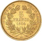 Frankrijk. Napoléon III (1852-1870). 5 Francs 1854-A, Paris, Postzegels en Munten, Munten | Europa | Euromunten
