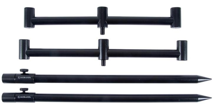 Ultimate Black Buzzer Bar Kit 3-Rod, Watersport en Boten, Hengelsport | Algemeen, Overige typen, Nieuw, Verzenden