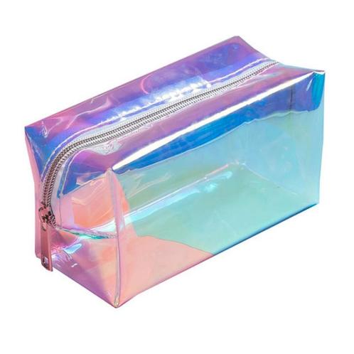 Fako Fashion® - Make Up Tasje Holografisch - Toilettas, Sieraden, Tassen en Uiterlijk, Toilettassen, Verzenden