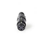 XLR connector | Nedis | 3-pin, Verzenden, Nieuw
