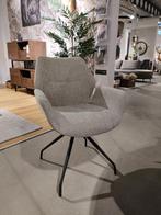 Taupe eetkamerstoel met armleuning, Ophalen of Verzenden, Nieuw, Minder dan 75 cm, 50 tot 75 cm