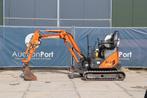 Veiling: Minigraver Hitachi ZX17U Diesel 11kW 2007, Ophalen, Graafmachine